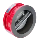 Обратный клапан двухстворчатый межфланцевый REON тип RSV30RED-T DN300 PN16
